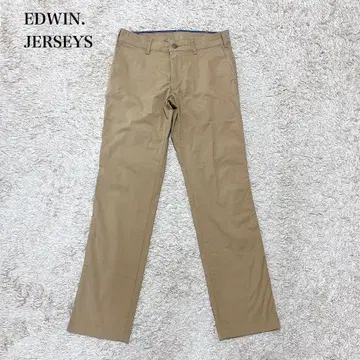 에드윈 저지즈 치노 슬림 테이퍼트 팬츠 (S) 남성용 스트레치