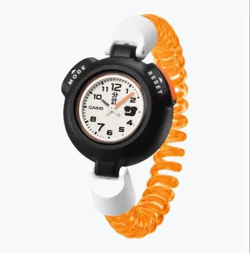 사우나 시계 CASIO 카시오 SAN-100H-7BJR 오렌지