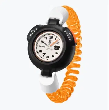 사우나 시계 CASIO 카시오 SAN-100H-7BJR 오렌지