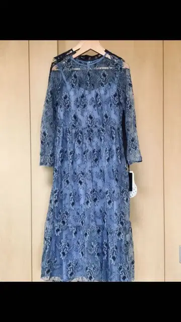 #카엔 전체 레이스 원피스 드레스 결혼식 기념일