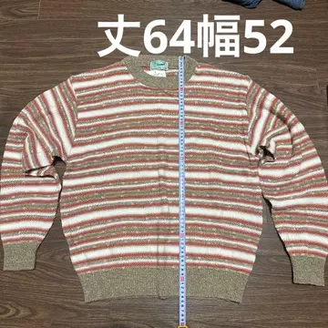 Crocodile 스트라이프 니트 스웨터 M 사이즈