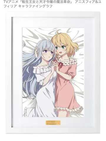 전생 왕녀와 천재 영애의 마법 혁명 캐릭터 파인 그래프