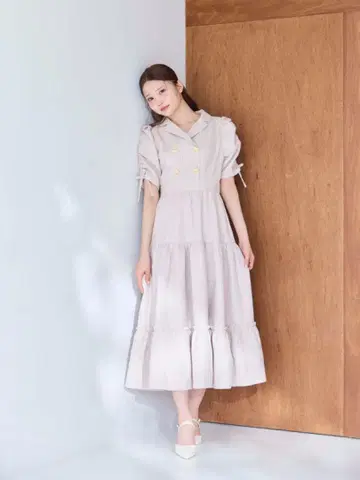 트위드 레이디 원피스 안미르