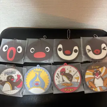 핑구 세가 럭키 쿠지 E상 러버 코스터 전 8종 컴플리트 세트