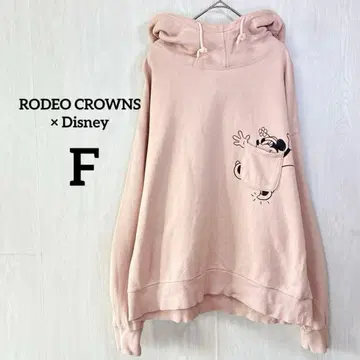 로데오 크라운 디즈니 미니 핑크 후드티 F 맨투맨 (탁한 색상)
