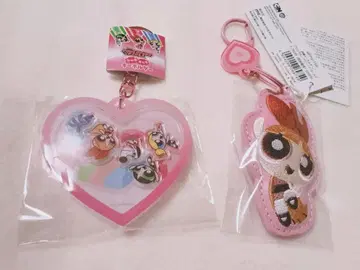 파워퍼프걸 샤카샤카 키링 자수 키링 블라썸