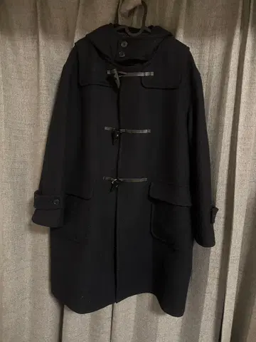 유니클로 더플 코트 S-M 사이즈 네이비