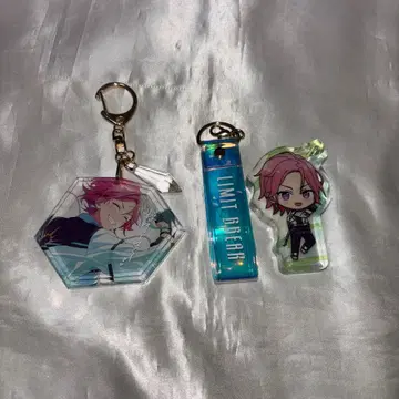 앙스타 9주년 프래그먼트 키링 코롯토 오우카와 코하쿠