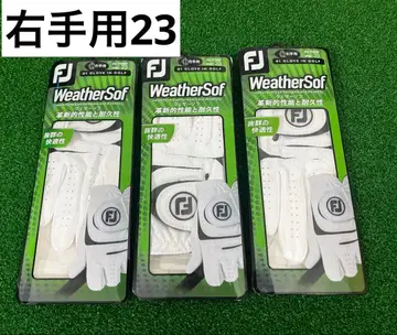 미사용 새상품 풋조이 WeatherSof 오른손용 23