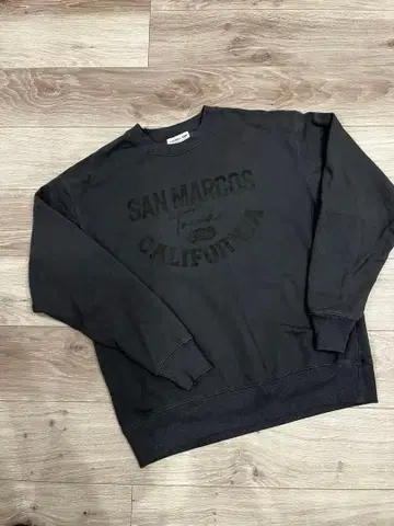 CIAOPANIC TYPY 블랙 맨투맨 L