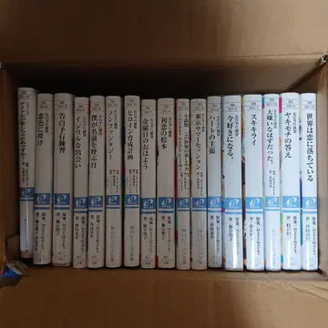 허니웍스 소설 17권 세트