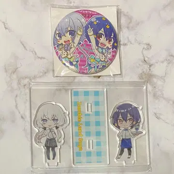 좀비랜드 사가 아크릴 키링 캔뱃지 세트a