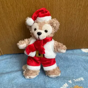 도쿄디즈니씨 산타 더피 인형 배지 크리스마스