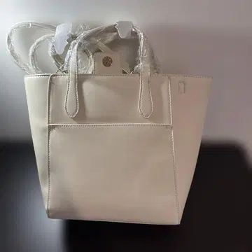 화이트 토트백 합성 피혁 ROPE-PICNIC 비즈니스 백 여성용