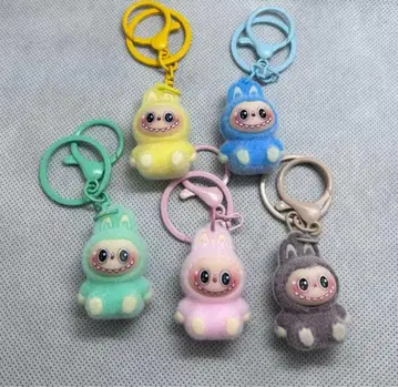 러브부 봉제 인형 키링 전 5색 세트 즉시 구매 OK