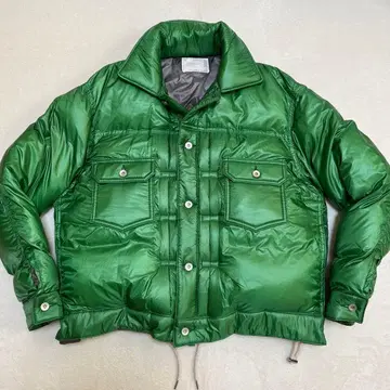 사카이 22AW RIPSTOP PADDED JACKET 다운 그린 3