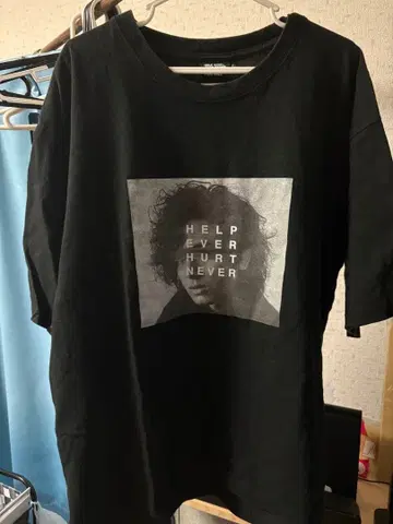 FUJII KAZE HELP EVER HURT NEVER T셔츠