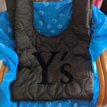 Y's 퀼팅 토트백 올리브