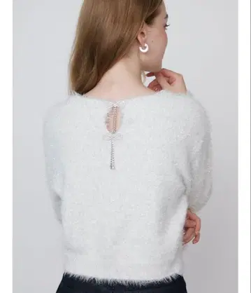 TWINKLE SHAGGY BACK RIBBON KNIT