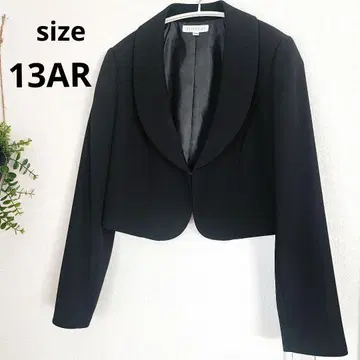 CLOSSHI 블랙 포멀 자켓 숏 기장 13AR