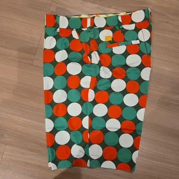 라우드마우스 도트 무늬 숏팬츠 36인치