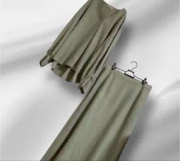 빅 사이즈! ICB 롱 스커트 셋업 46