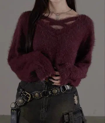 아프레 주르 미뇽 디자인 니트