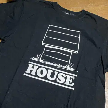 빈티지 피넛 T셔츠 사이러스 HOUSE 강아지집 L사이즈