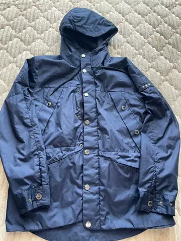 TATRAS 후드 부착 네이비 자켓