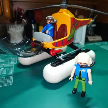 플레이모빌 플로트 포함 헬리콥터 3220