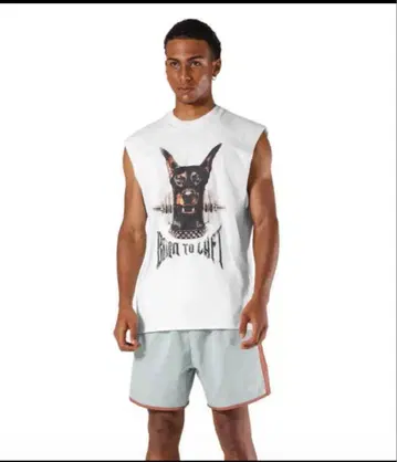 LYFT 탱크탑 L 사이즈 화이트 도베르만