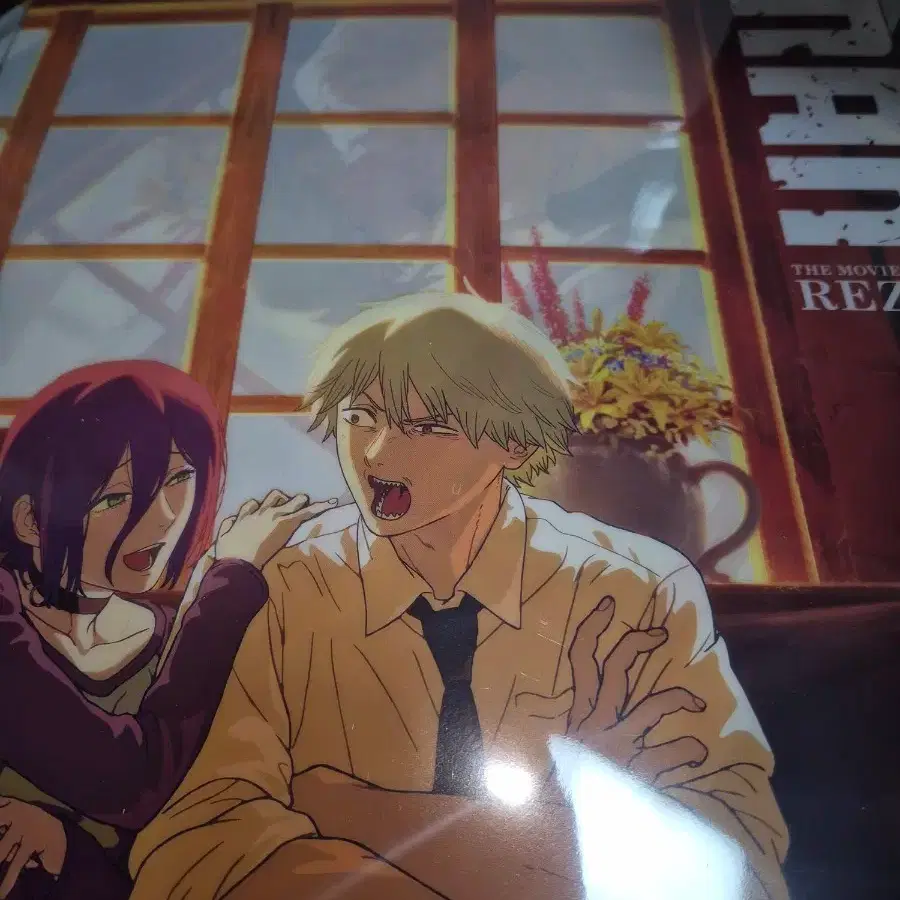 (Safe Packaging) Chainsaw Man Reze Arc Cafe Poster