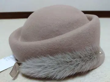 axes femme 울 펠트 퍼 달린 모자 선물