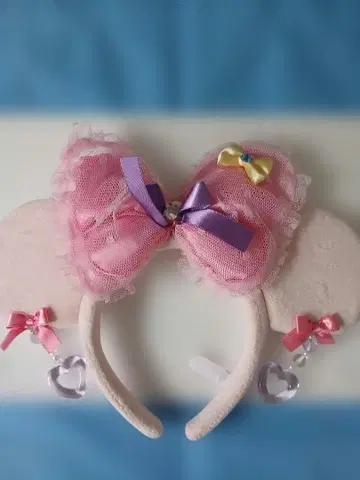 도쿄 디즈니 리조트 머리띠 핑크