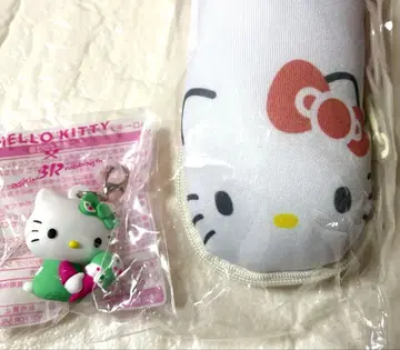 수납 기능 포함 손목 받침대 헬로키티 (펜 케이스, 소품함)