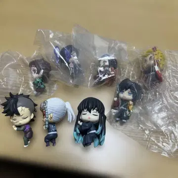 귀멸의 칼날 미니 피규어 세트