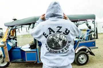 shadows x ENTH EAZY 그레이 후드티 XL