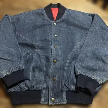 AZALEE URBANITA MA1 데님 자켓 블루 M 사이즈