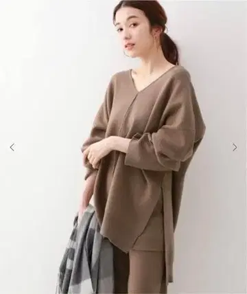 보일 스무스 슬릿 V 풀오버