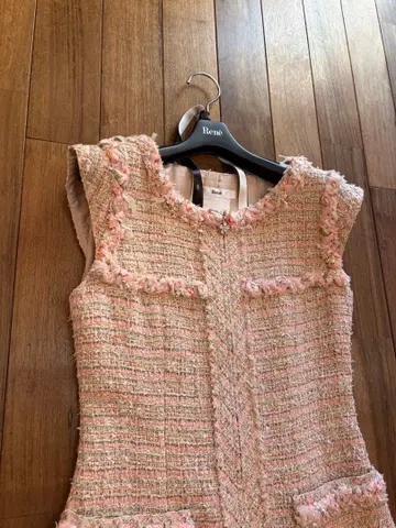 Rene 루네 최고급 클래스 트위드 원피스 약 253,000엔