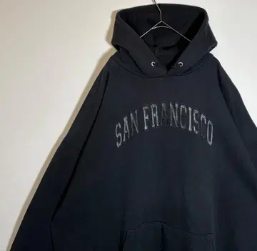 Hanes 헤인즈 칼리지 프린트 속기모 후드티