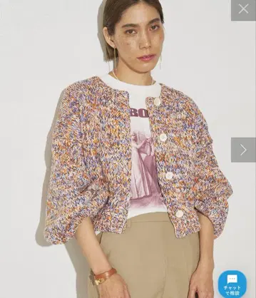 [ GEMINI ] 로우 게이지 2way MIX 니트