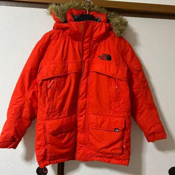 THE NORTH FACE 다운 자켓 90 사이즈 오렌지