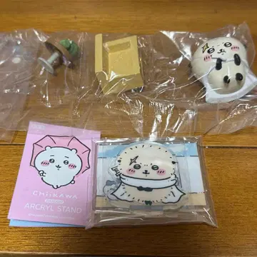 치이카와 한국 한정판 디오라마 피규어 키링 랏코