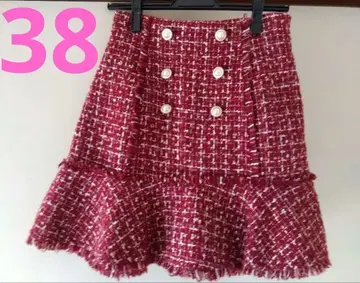 스커트풍 큐롯 미사용 새상품 Size 38