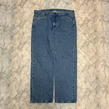 Wrangler 90s 와이드 데님 청바지 Y2K 구제 의류 스트릿