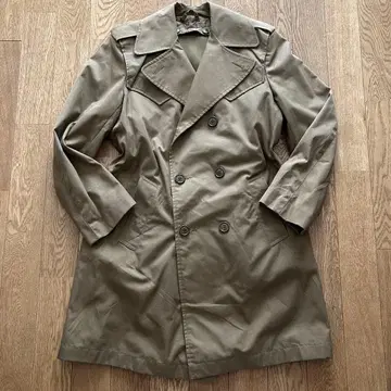 이탈리아군 E.I. 트렌치코트 카키 보아 라이너 베스트 포함