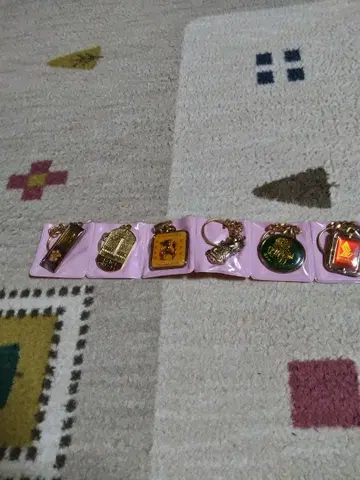 싱가포르 관광 명소 키링 세트