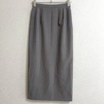 s0745 [ 히로코코시노 ] 롱 타이트 스커트 수트 슬릿 무지