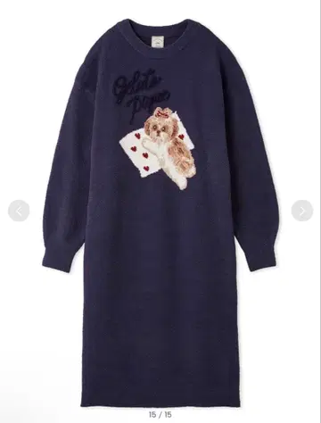 미사용 새상품 젤라또피케 시즈 자카드 원피스